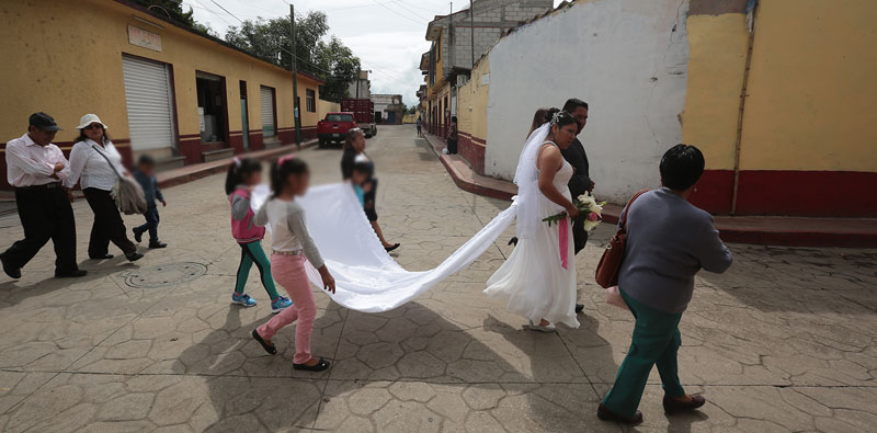 Morelos boda tras sismo
