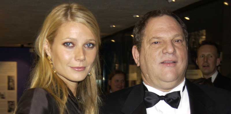 Gwyneth Paltrow y Harvey Weinstein.