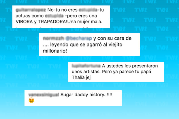 Acusan a Thalía de tener un Sugar Daddy 