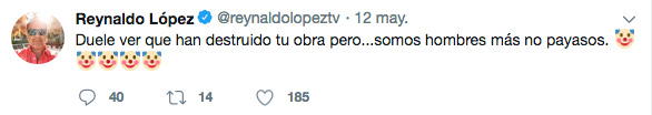 Reynaldo López le manda indirectas a Magda Rodríguez 