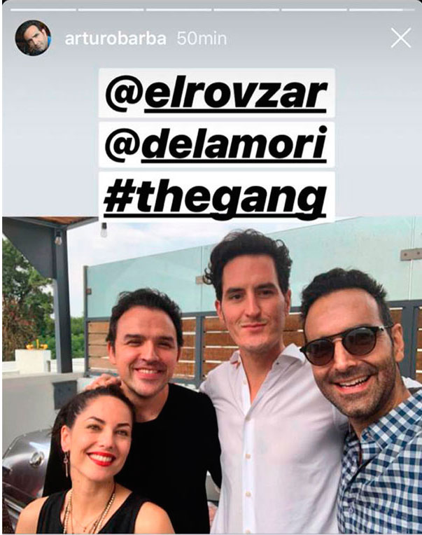 ¡Bárbara Mori se deja ver con Fernando Rovzar muy acaramelada!