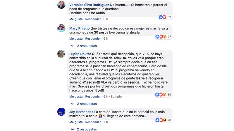 Flor Rubio recibió pocos comentarios positivos en redes sociales.