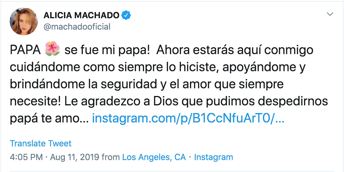Hace unos momentos anunció el fallecimiento de don Arturo José Machado Díaz; descanse en paz.