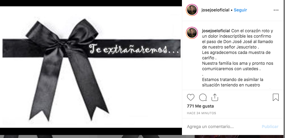 Instagram José Joel 