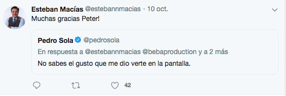 Twitter Esteban Macías