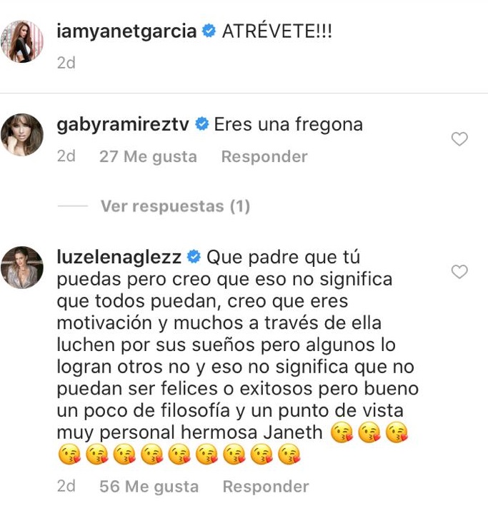 Instagram Yanet García