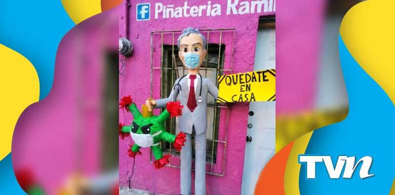 Piñata de Hugo López Gatell 