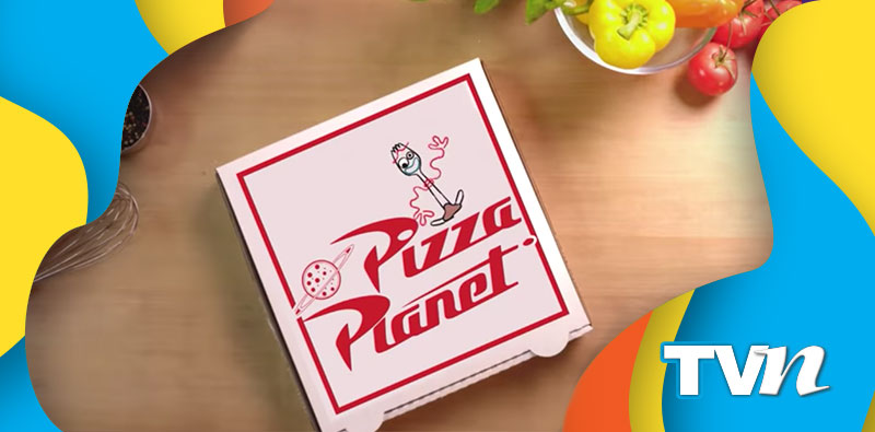 Pizza Planeta Forky Cocinar