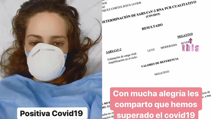 Jolette se recupera del coronavirus