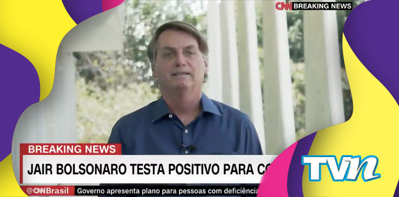 Jair Bolsonaro presidente de Brasil Covid-19