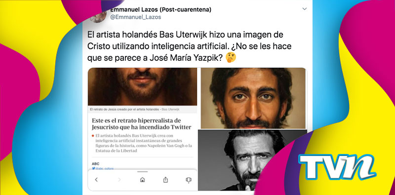 José María Yazpik Redes Sociales Viral Parecido Internautas Twitter Jesucristo Pintura Mesías