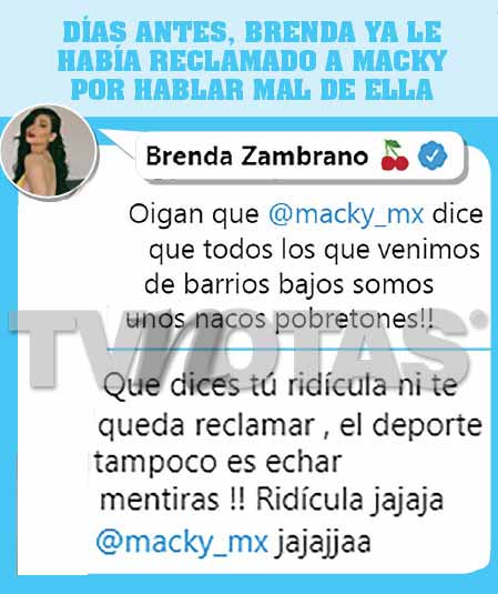 Brenda Zambrano Macky González Guerreros 2020 Pleito Camerino Redes Sociales Enemistad Enfrentamiento