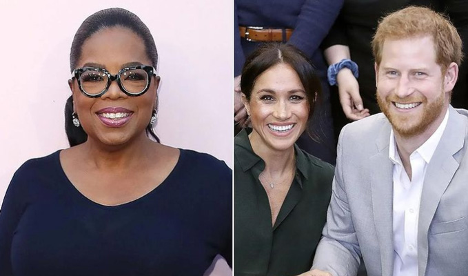 Enrique y Meghan platicarán en exclusiva con Oprah Winfrey