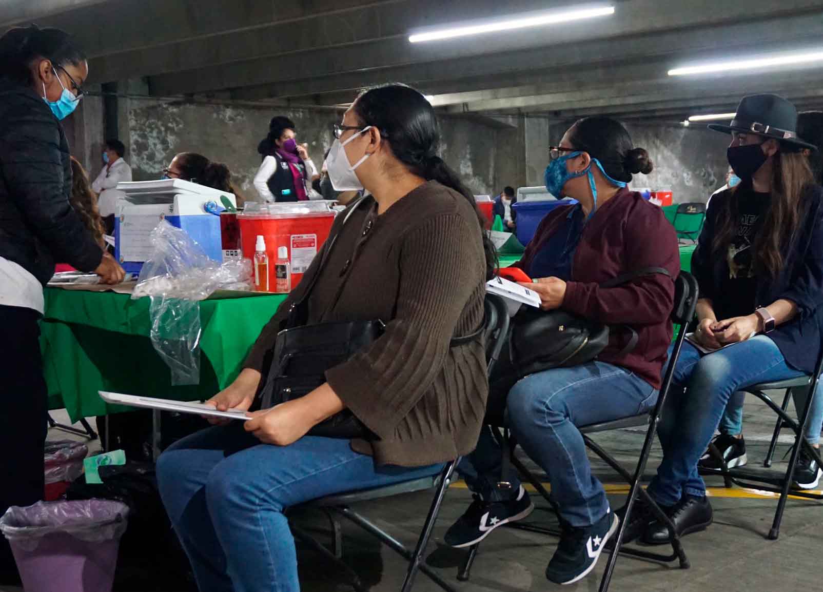 Vacunación de adolescentes en la Ciudad de México