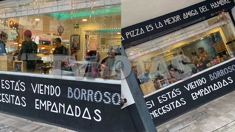 Luis Enrique Guzmán y Mayela Laguna cumplen primer aniversario de su pizzería