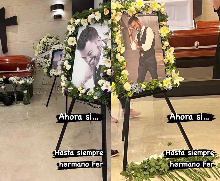 Primeras imágenes del funeral de Fernando del Solar