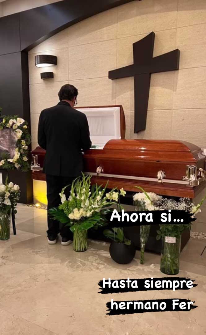 Primeras imágenes del funeral de Fernando del Solar