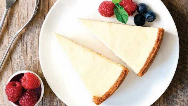 Cheesecake sin harina ni azúcar