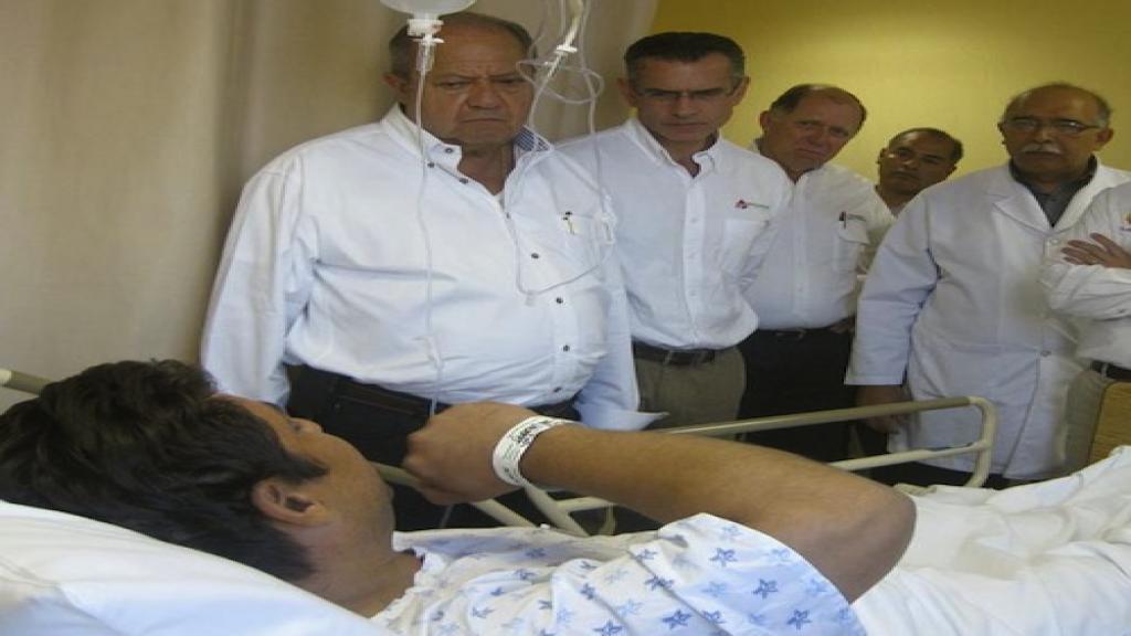Funcionarios del gobierno y Pemex realizaron una visita a los heridos.