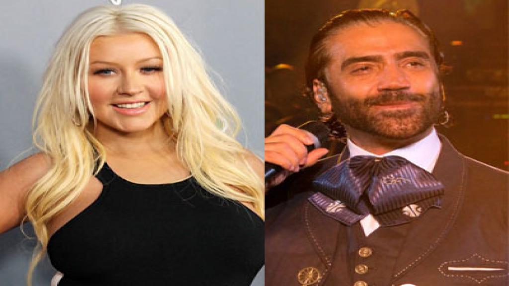 'El Potrillo' cantará por primera vez con Christina Aguilera.