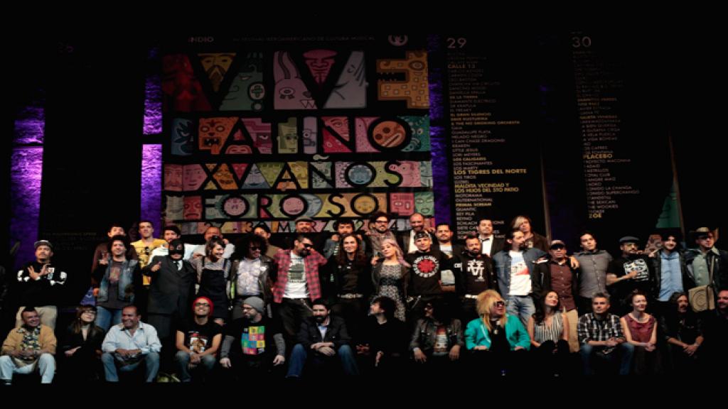 El Vive Latino cumple 15 años de presentarse en la Ciudad de México.