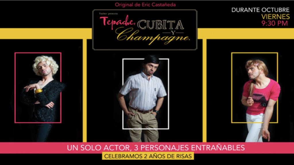 Eric Castañeda cumple 2 exitosos años con Tepache, cubita y champagne.