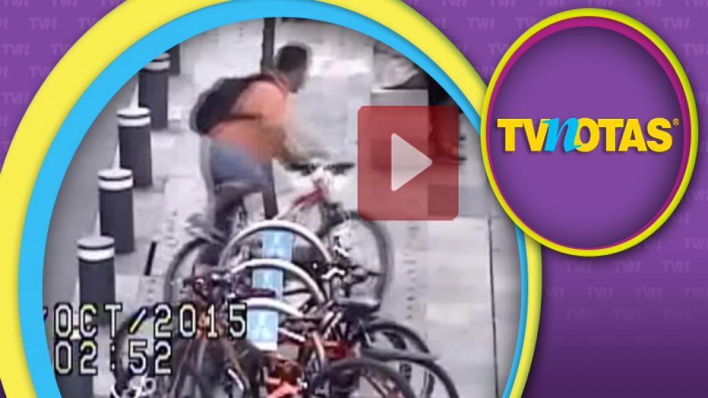 El ladrón fue perseguido luego de hurtar la bicicleta.
