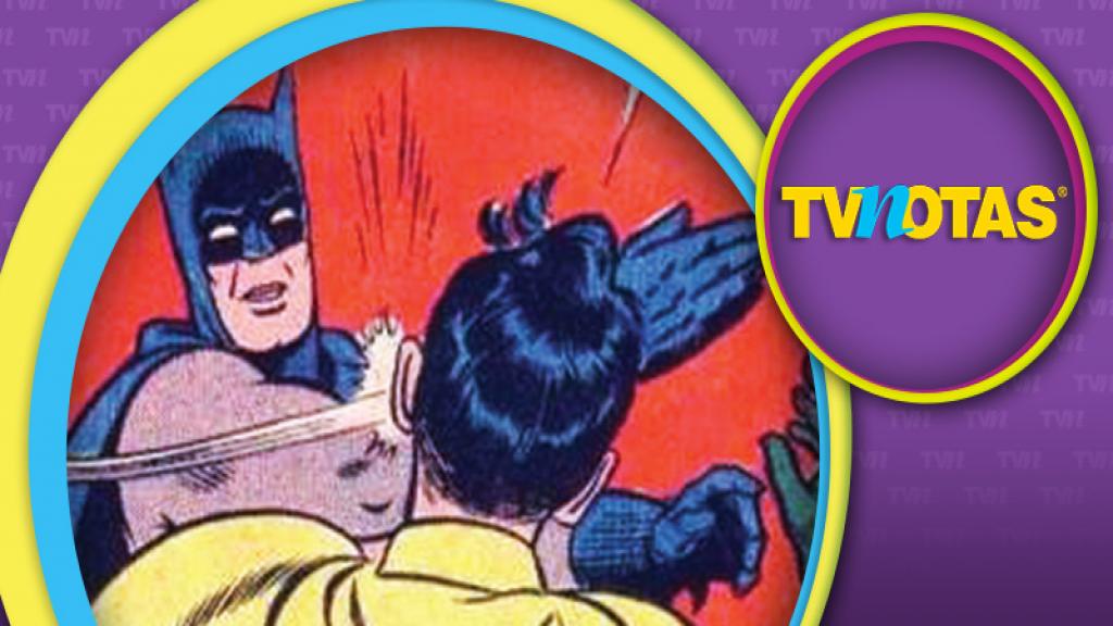 Batman cacheteando Robin es una historia imaginaria de Alfred.