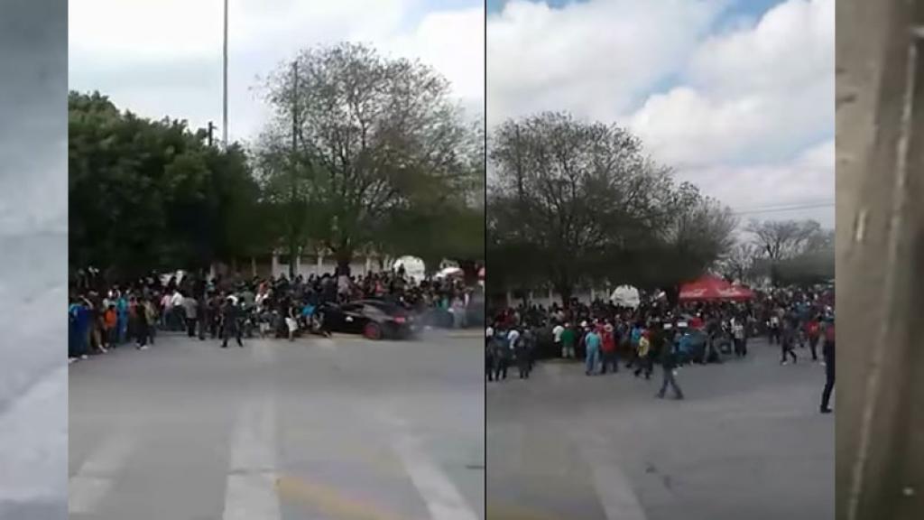 Espectáculo de autos en Tamaulipas se sale de control y termina en tragedia 