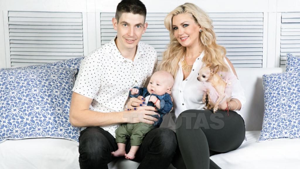 Junto a su novio Federico Burbik, están locos por su bebé.