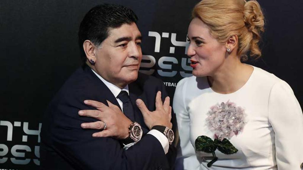 Maradona y Oliva se conocieron hace seis años.