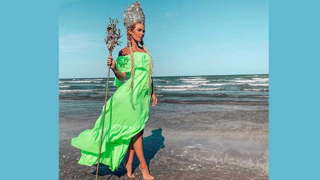 Irina Baeva estuvo feliz por haber sido llamada Reina del mar.