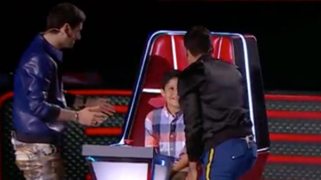 Carlos Rivera y Melendi pelean por concursante en pleno programa de La Voz Kids