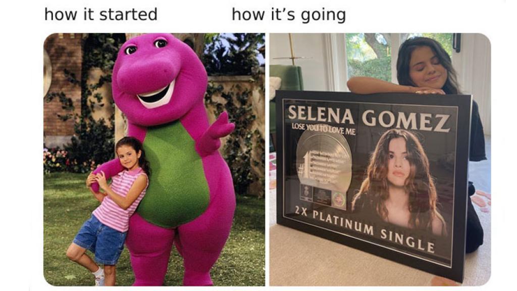 How it started vs How it’s going famosos tendencia