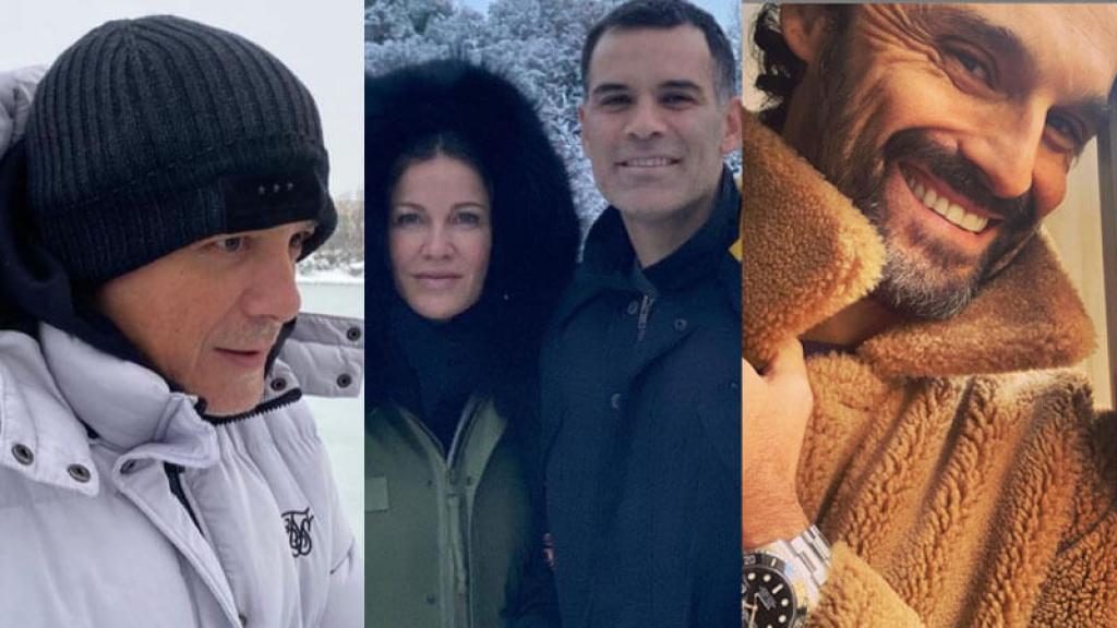Los famosos en Madrid presumen fotos en la nieve 