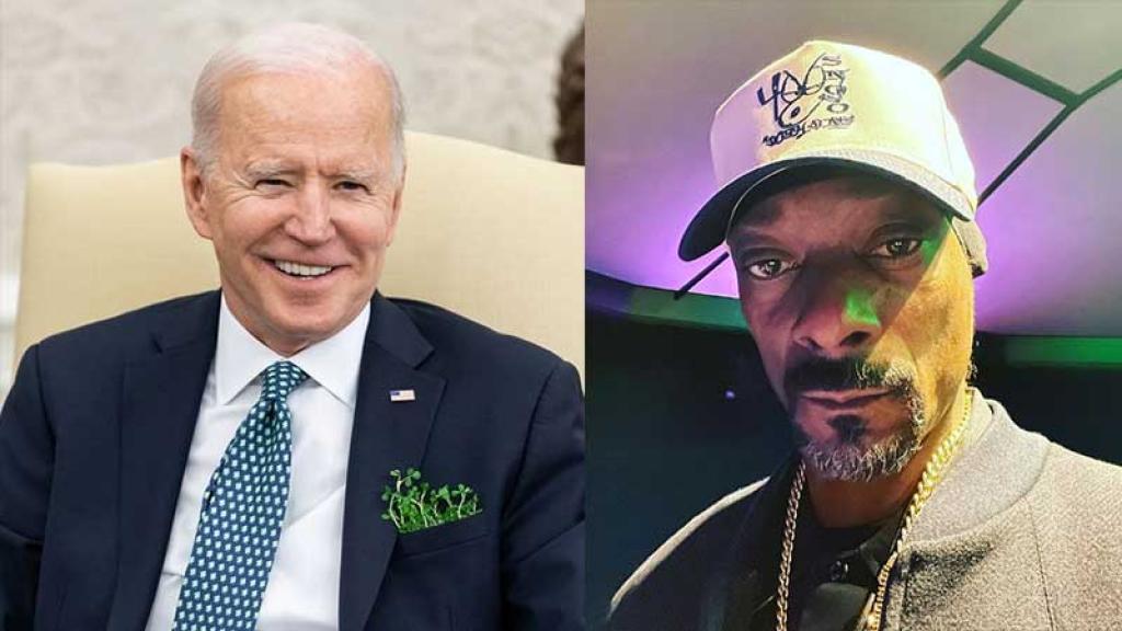 Snoop Dogg recomienda a Biden usar silla eléctrica para subir escaleras