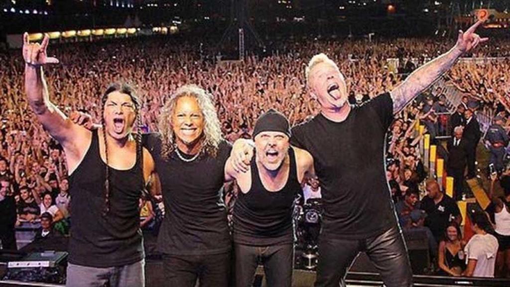 James Hetfield es el vocalista de Metallica 